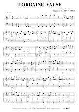 descargar la partitura para acordeón Lorraine Valse en formato PDF