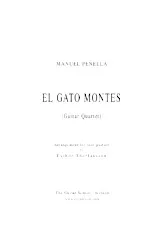 descargar la partitura para acordeón El Gato Montès (Guitar Quartet) (Arrangement pour quatre guitares : Eythor Thorlaksson) en formato PDF