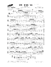 descargar la partitura para acordeón On s'en va (Marche / Indicatif Final) en formato PDF