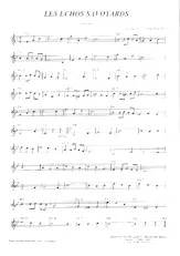 scarica la spartito per fisarmonica Les échos Savoyards (Valse) in formato PDF