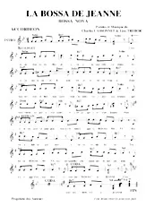 download the accordion score La bossa de Jeanne (Bossa Nova) in PDF format