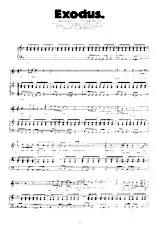 download the accordion score Exodus in PDF format