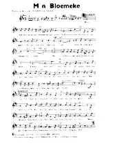 download the accordion score M'n Bloemeke (Marche 6/8) in PDF format