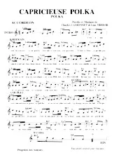 descargar la partitura para acordeón Capricieuse Polka en formato PDF
