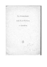 download the accordion score Sonatina (Akordeon) (Arrangement : Stanislaw Jadowski) (Edition : PWM)  in PDF format