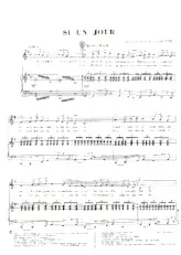 descargar la partitura para acordeón Si un jour (Slow Rock) en formato PDF