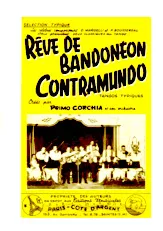 télécharger la partition d'accordéon Rêve de bandonéon + Sénorita Horner (Tango + Paso Doble) au format PDF
