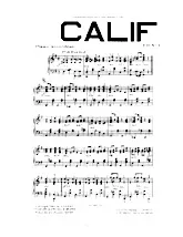 télécharger la partition d'accordéon California (Fox Trot) au format PDF