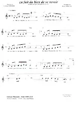 download the accordion score Ça fait du bien de se revoir (Boléro) in PDF format