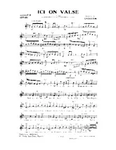 download the accordion score Ici on valse in PDF format