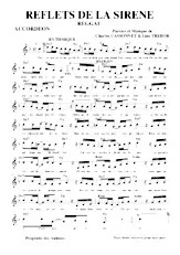 télécharger la partition d'accordéon Reflets de la sirène (Reggae) au format PDF