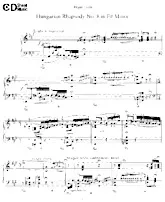 télécharger la partition d'accordéon Hungarian Rhapsody n°8  (In F# Minor au format PDF