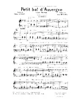 scarica la spartito per fisarmonica Petit bal d'Auvergne (Valse Chantée) in formato PDF