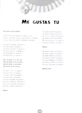 descargar la partitura para acordeón Me Gustas Tu en formato PDF