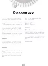 télécharger la partition d'accordéon Desaparecido au format PDF