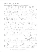 scarica la spartito per fisarmonica Rouler la nuit (Chant : Beau Dommage) in formato PDF