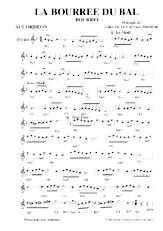 descargar la partitura para acordeón La bourrée du bal en formato PDF