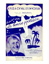 download the accordion score A pied A ch'val et en voiture (De l'Opérette : La bonne hôtesse) (Chant : Bourvil) in PDF format