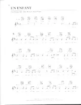 descargar la partitura para acordeón Un enfant (Chant : Sweet People) en formato PDF