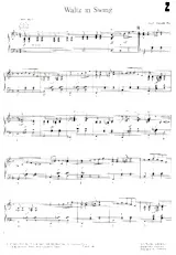 télécharger la partition d'accordéon Waltz in Swing au format PDF