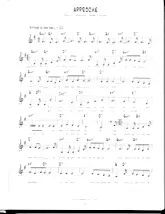 descargar la partitura para acordeón Approche (Cha Cha Cha) en formato PDF