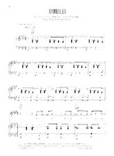 télécharger la partition d'accordéon Bamboléo (Chant : Gipsy Kings) au format PDF