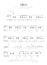 download the accordion score Bamboléo (Chant : Gipsy Kings) in PDF format