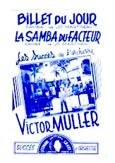 télécharger la partition d'accordéon Billet du jour + La samba du facteur (Orchestration Complète) (Samba) au format PDF