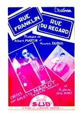 télécharger la partition d'accordéon Rue du regard (Valse) au format PDF
