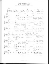 download the accordion score Une promesse in PDF format