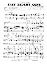 download the accordion score Easy Rider's Gone (I Wonder Where My) in PDF format