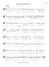 download the accordion score Sha Sha Der Rebbe Gét in PDF format