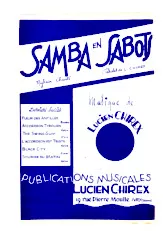 descargar la partitura para acordeón Samba en sabots en formato PDF