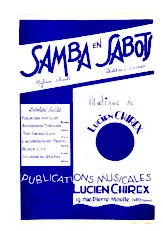 télécharger la partition d'accordéon Samba en sabots au format PDF