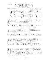 download the accordion score Marie Jenny (Java) in PDF format