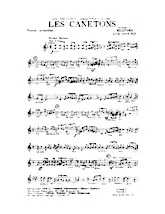 télécharger la partition d'accordéon Les canetons (Arrangement : David Bee) (Fox Trot) au format PDF
