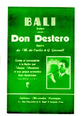 télécharger la partition d'accordéon Don Destero (Orchestration) (Samba) au format PDF