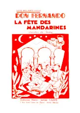 scarica la spartito per fisarmonica La fête des mandarines  (Orchestration Complète) (Paso Doble) in formato PDF