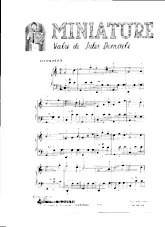 download the accordion score Miniature (Valse) in PDF format