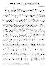 télécharger la partition d'accordéon Nocturne Tyrolienne (Valse) au format PDF
