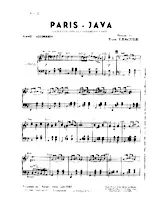 télécharger la partition d'accordéon Paris Java au format PDF