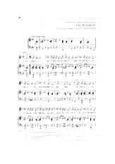 download the accordion score I'm walkin' (Chant : Fats Domino) in PDF format