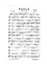 télécharger la partition d'accordéon Paola (Valse Swing) au format PDF
