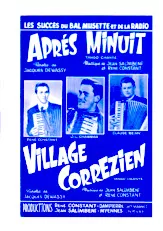 télécharger la partition d'accordéon Village Corrézien (Tango) au format PDF