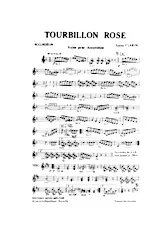 télécharger la partition d'accordéon Tourbillon rose (Valse) au format PDF