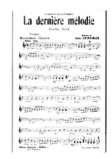 télécharger la partition d'accordéon La dernière mélodie (Orchestration Complète) (Rumba Rock) au format PDF