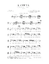 télécharger la partition d'accordéon A Chuva (La pluie et le vent) (Arrangement : Marcel Camia) (Baïon) au format PDF