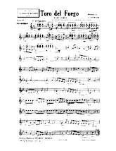 descargar la partitura para acordeón Toro del Fuego (Paso Doble) en formato PDF