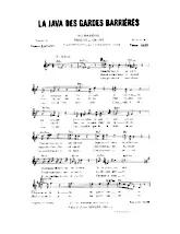 download the accordion score La java des gardes barrières in PDF format