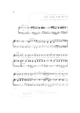 descargar la partitura para acordeón You Talk Too Much en formato PDF